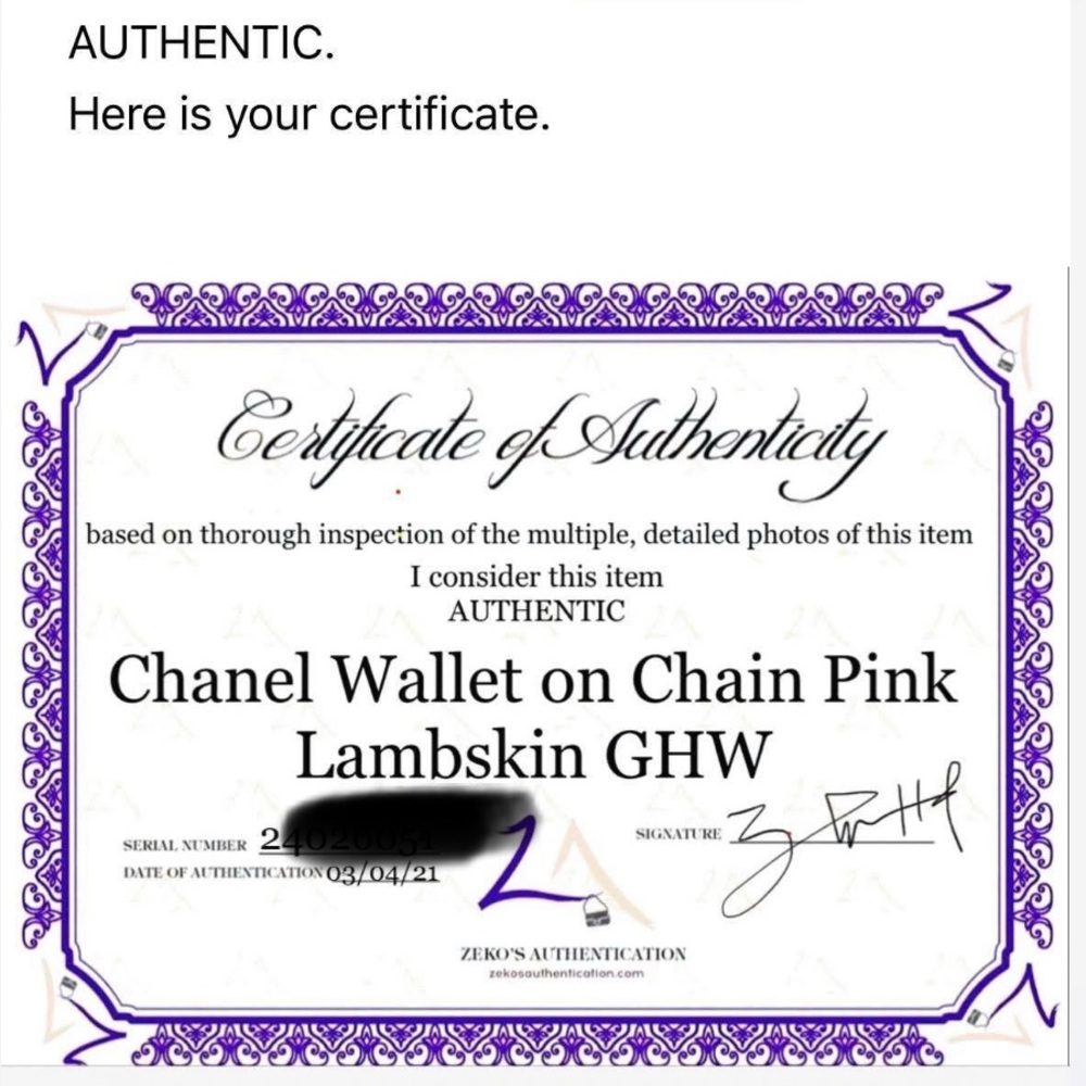 Chanel Wallet on Chain (WOC) Pink Quilted Leather Crossbody - Picture 12 of 12